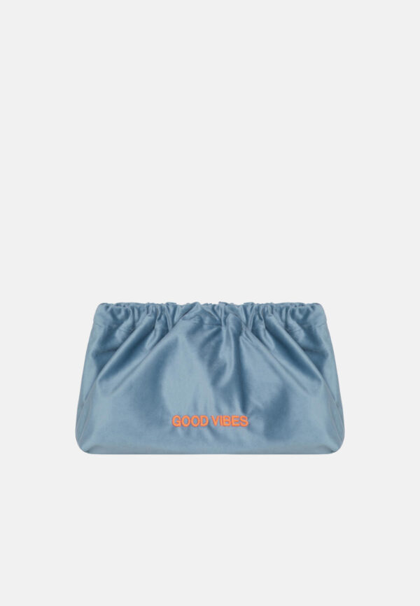 Good Vibes - Velvet Clutch Bag